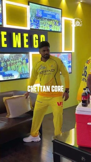 CHETTAN sCOREs 🦁💛Watch till the end! 😉 #WhistlePodu #MIvCSK