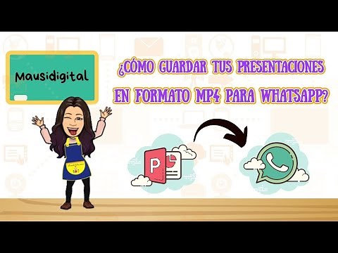 ¿Cómo guardar presentacion de POWER POINT para enviar a WHATSAPP?