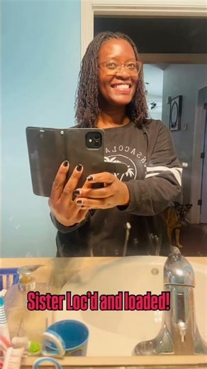 Sister Loc’d and loaded ￼￼ #sisterlocs