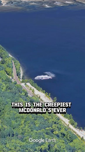10M views · 45K reactions | The story of the creepiest McDonald’s ever #mcdonalds #mcbarge #boat #history #building #creepy #usa | Real Estate of Stars | Facebook