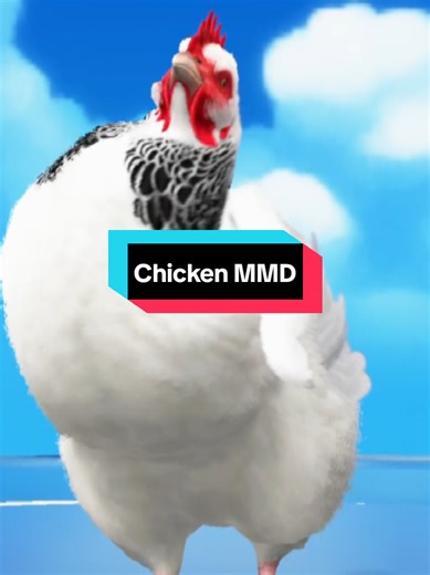Have you ever been to the MMD world in a realistic chicken avatar! It's hilarious and super cursed! #vrchat #cursedtiktoks #funny #chickens #mmd