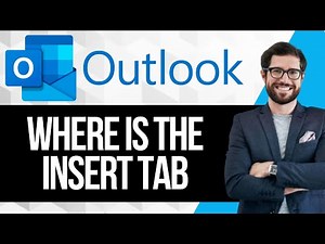 Where Is The Insert Tab In Outlook