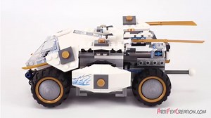 Lego Ninjago TITANIUM NINJA TUMBLER 70588 Stop Motion Build Review