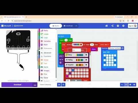 How to make a project in Make code Microsoft Micro bit
