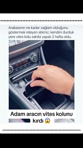 Inside a Modern Car: Gear Shift and Dashboard Features