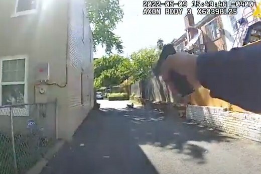 Body cam footage show police shooting in DC after traffic stop led to foot chase - WTOP News
