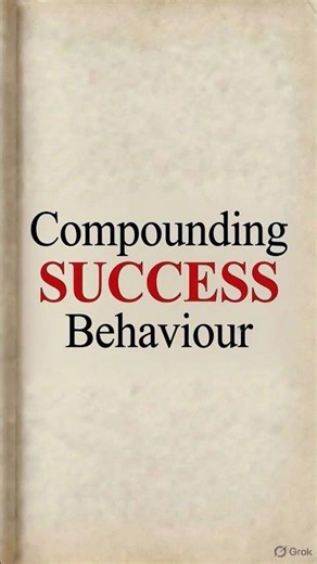 7 Success Behaviours That Compound Forever | Build Habits That Create Lasting Success #mindset