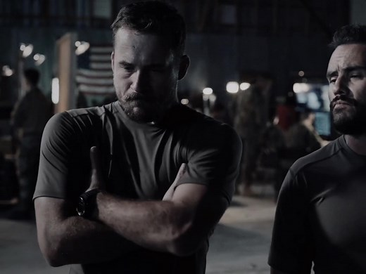 Barry Sloane Emotional Moment on Six TV Show