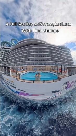 A Full Sea Day on the Brand New Norwegian Luna ‪@norwegiancruiseline‬ #cruise #norwegiancruiseline
