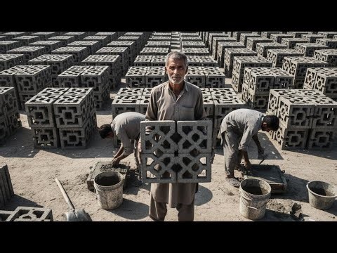 🚀 Mind-Blowing Tuff Tiles Factory 😲 | Perfect Cement Skills!