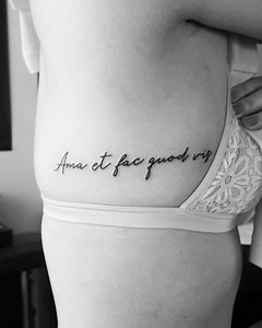 16 reactions | #amaetfacquodvis #latin #script #tattoo (it means "I'm Hungry" ) #cute #tattoo #zentattoo #tattooartist #tattooing #art #artist #blackandgrey #blackandwhite #asian #girlswithtattoos #art #tattooist #tattooartist #picoftheday #tattooed #tattooshop #inked #inkedup #ink #vancouvertattoo #black #realism #tattoodo | Zen Tattoo | Facebook