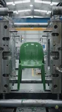 ♻️ How Plastic Chairs Are Made From Recycled Plastic Bottles | Complete Factory Process