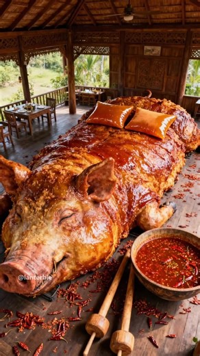 Ultimate ASMR Roasted Meat Experience: Giant BBQ Delights