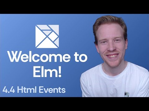 Welcome to Elm - 4.4 HTML Events