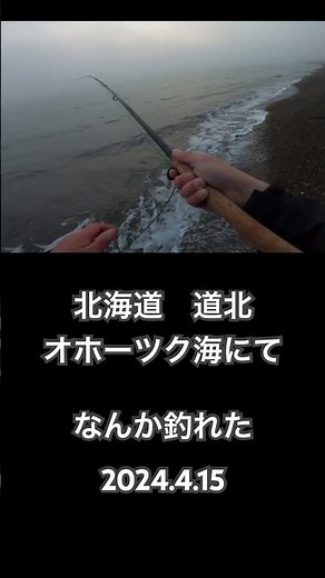 オホーツク海でなんか釣れた 2024.4.15