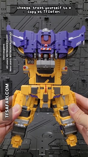 Quick Conversion: Mecha Invasion's G2 Long Haul Torso Mode