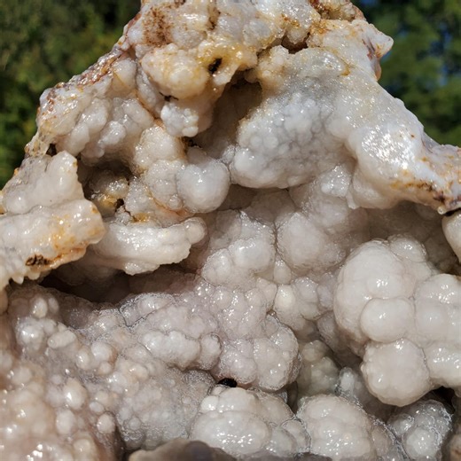 Raw Botryoidal Agate Geode: Freeform Crystal Specimen, 926 Grams - Etsy