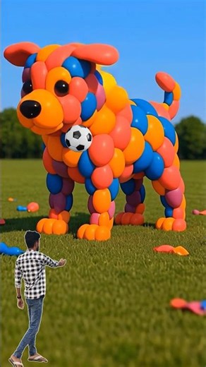 Mascot Zodiac Lion Placed On the football field. What is your zodiac sign? Douyin Assistant Po