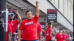 Thousands of hotel workers continue nationwide strike on Labor Day, demanding higher pay
