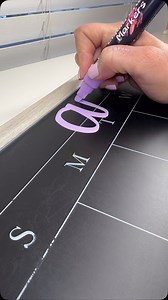 All supplies linked in my Amazon #april #aprilcalendar #chalkcalendar #calendaridea #chalkcalendars #chalk #calendar | Heather Larsen