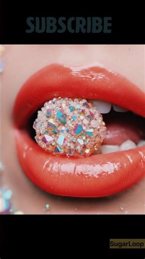 Crystal Candy Crunch 💎 | ASMR #shorts #asmr