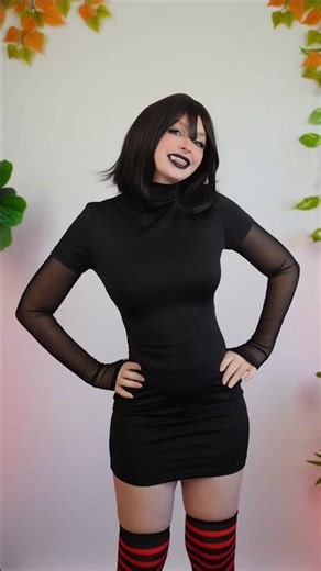 Surprise! It's Mavis 🖤 #cosplay #mavis #hoteltransylvania