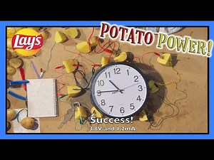 Potato Battery Testing | How to Generate the MOST Power Possible (Lays Project)