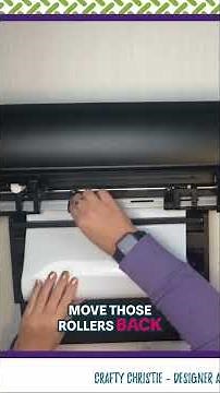 Silhouette Studio V5 - Cutting from a Vinyl Roll