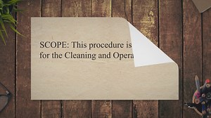 SOP on Cleaning, Operation of the Automatic Dosing Cap Pressing Machine