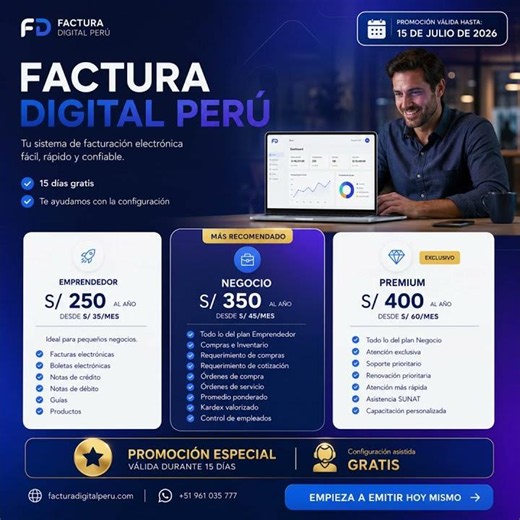 💼 Tu Negocio Merece una Facturación Profesional