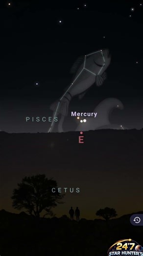 Triple Planet Conjunction | April 2026Saturn, Mars & Mercury Align | April 2026 Sky Event#SkyEvents