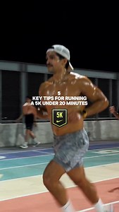 Everything you actually need to know to run a sub-20 5K 🏃‍♂️🔥 You don’t need to run every single day! What you do need: consistency, smart speed work, and controlled pacing. 1️⃣ Run 3–4 days per week If you can comfortably run a 10K, you’re ready to start focusing on speed. If not, that’s step one. Build your aerobic base before chasing fast times. 2️⃣ Speed interval work (1-2 sessions per week) This is where sub-20 gets built. Push to about 90% effort—fast, but controlled. Use workouts like t