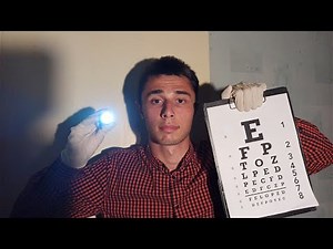 Fastest ASMR Eye Exam Ever | 1 MINUTE ASMR | WORLD RECORD