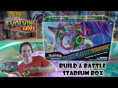Evolving Skies Build & Battle Stadium Opening