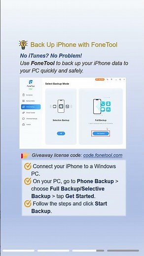 Backup iPhone Without iTunes - Super Easy! 🚀 #iphone #backup #data #security #iphonetips #itunes