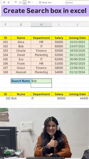✅Search Box in Excel #share #trending #viral #like #explore #excel #exceltips #searchbox #song #yt