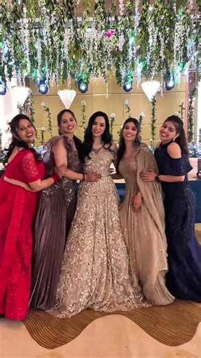 Sister Gang Wedding Transition 💃 | From Function to Function Wedding Vibes 🧿 #sistergoals #viral