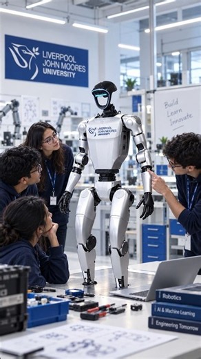 Robotics masterclass at LJMU #tech #education #robotics | upGrad