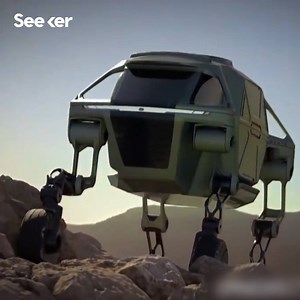 Hyundai’s new walking concept car can move like a mammal or a reptile. | Seeker Media