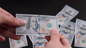 Morofme 30pcs Mini Edible 100 Dollar Bill Cake Cupcake Toppers Small Edible Money Cake Topper Edible Money Image Wafer Paper Cake Decorations Precut Fake Money for Birthday Party Supplies