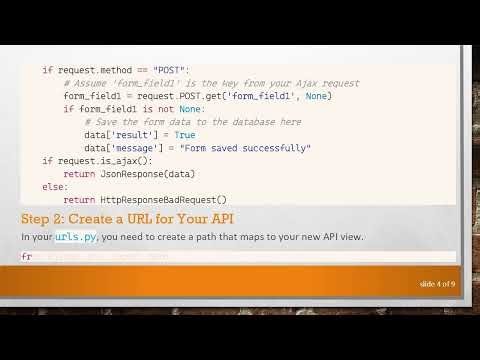 How to Make a Django Form Checkbox Automatically Update Database via Ajax