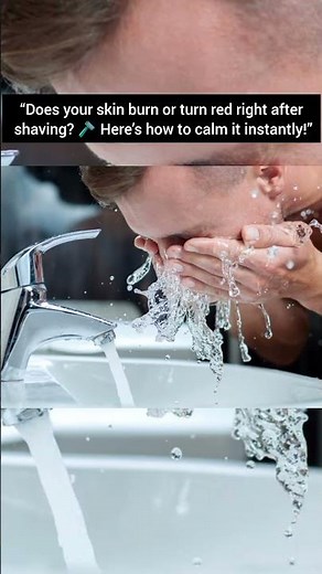 How to Calm Skin After Shaving | Razor Burn & Bumps Solution 🪒✨