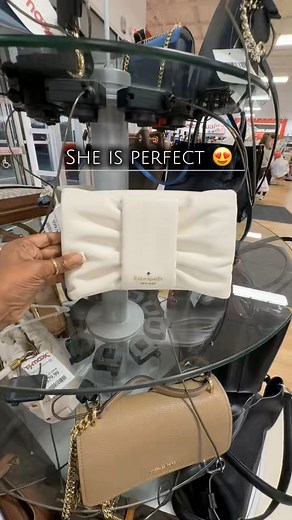 Oh she is PERFECT 😍 TJ Maxx kate spade new york #katespade #fashion #shopping #tjmaxx #tjmaxxfinds #handbag #Handbags #totebag #purse #purses #shopwithme #bougie #bougieonabudget #frugal #fashionista #explorepage #fyp #reel #reels #Oklahoma | Frugal Vet
