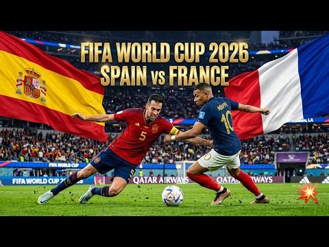 Spain vs France | 2026 FIFA World Cup Highlights | 30 Match