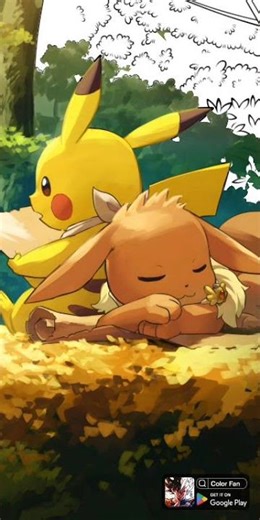 Pokémon & Evee - #Pokémon, -Evee, #Animated, #Nintendo, #Shorts, ‪@pokemon‬