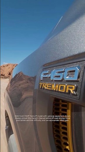 2026 F-150® Tremor® model Off-Roading Tips: Level Up Your Skills with onX