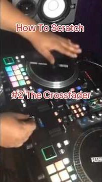 How To Scratch_The Crossfader #dj #scratching #tutorial