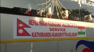 India-Nepal 'friendship bus service' resumes after over a year