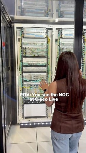 You see the NOC at #CiscoLive