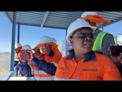 Tour of BOTSWANA Diamond 💎 mine (JWANENG)